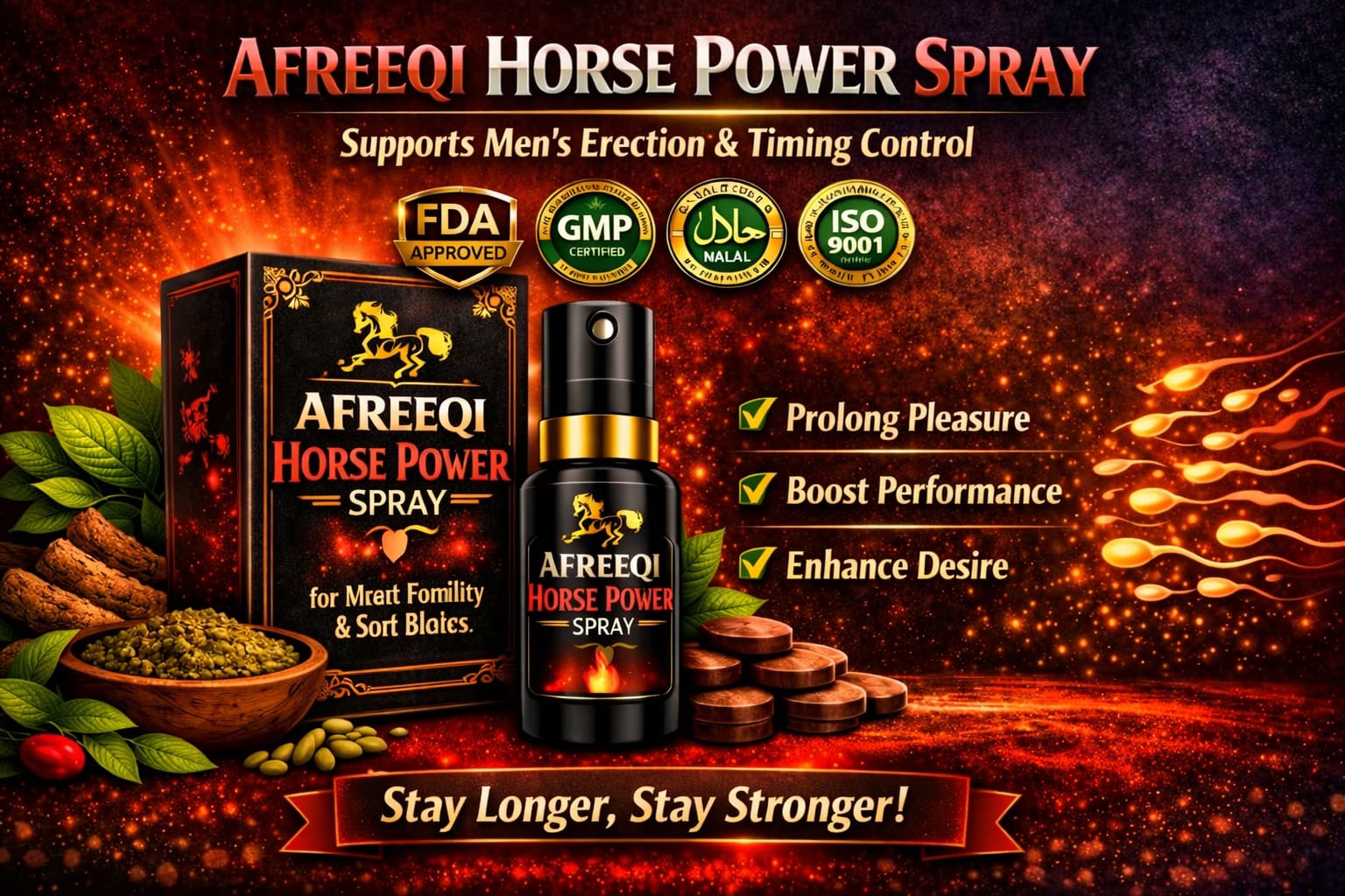 AFREEQI Horse Power Spray