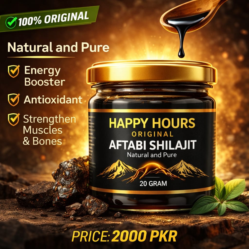 Happy Hours Original Aftabi Shilajit (20 Gram)